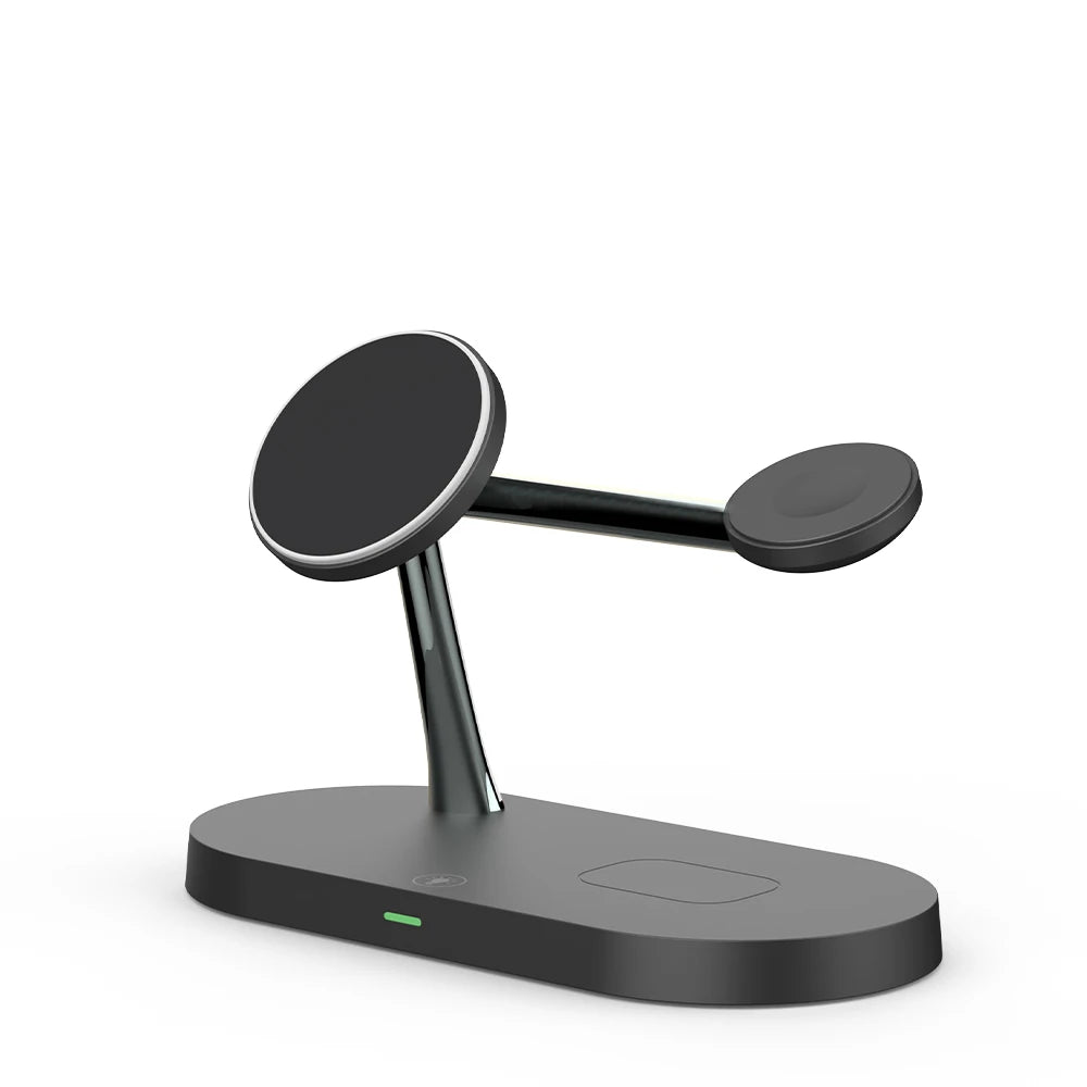 3-in-1 Wireless Charging Station for iPhone & Apple Watch